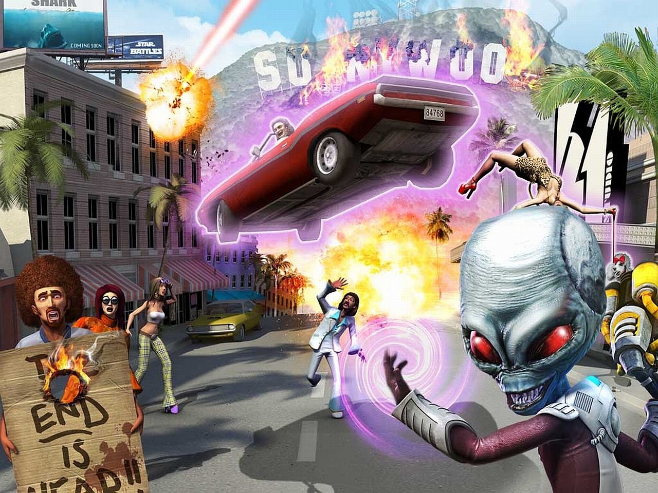 video game Destroy All Humans! Image