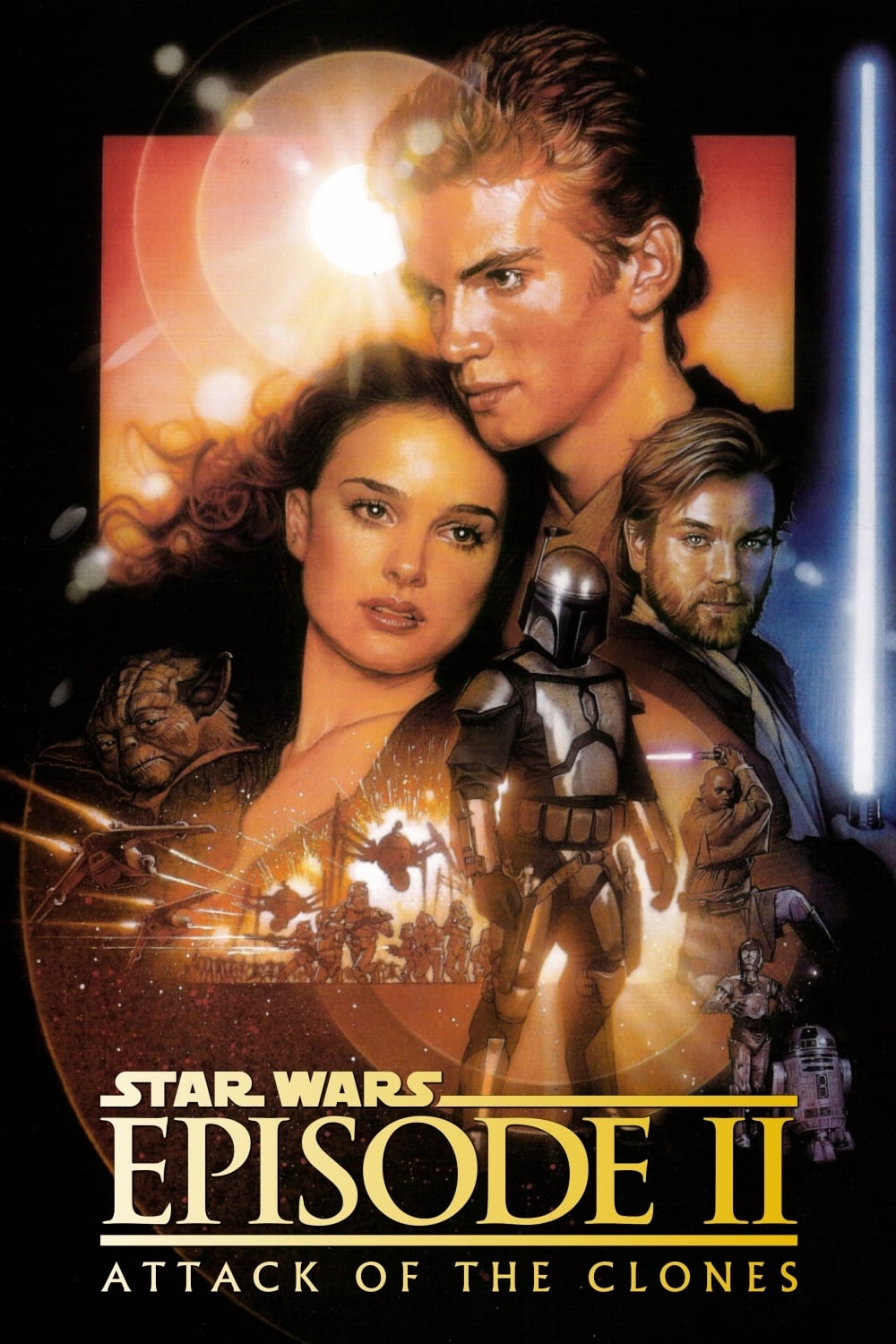 Star Wars Episode II Attack Of The Clones Movie Poster ID 350696