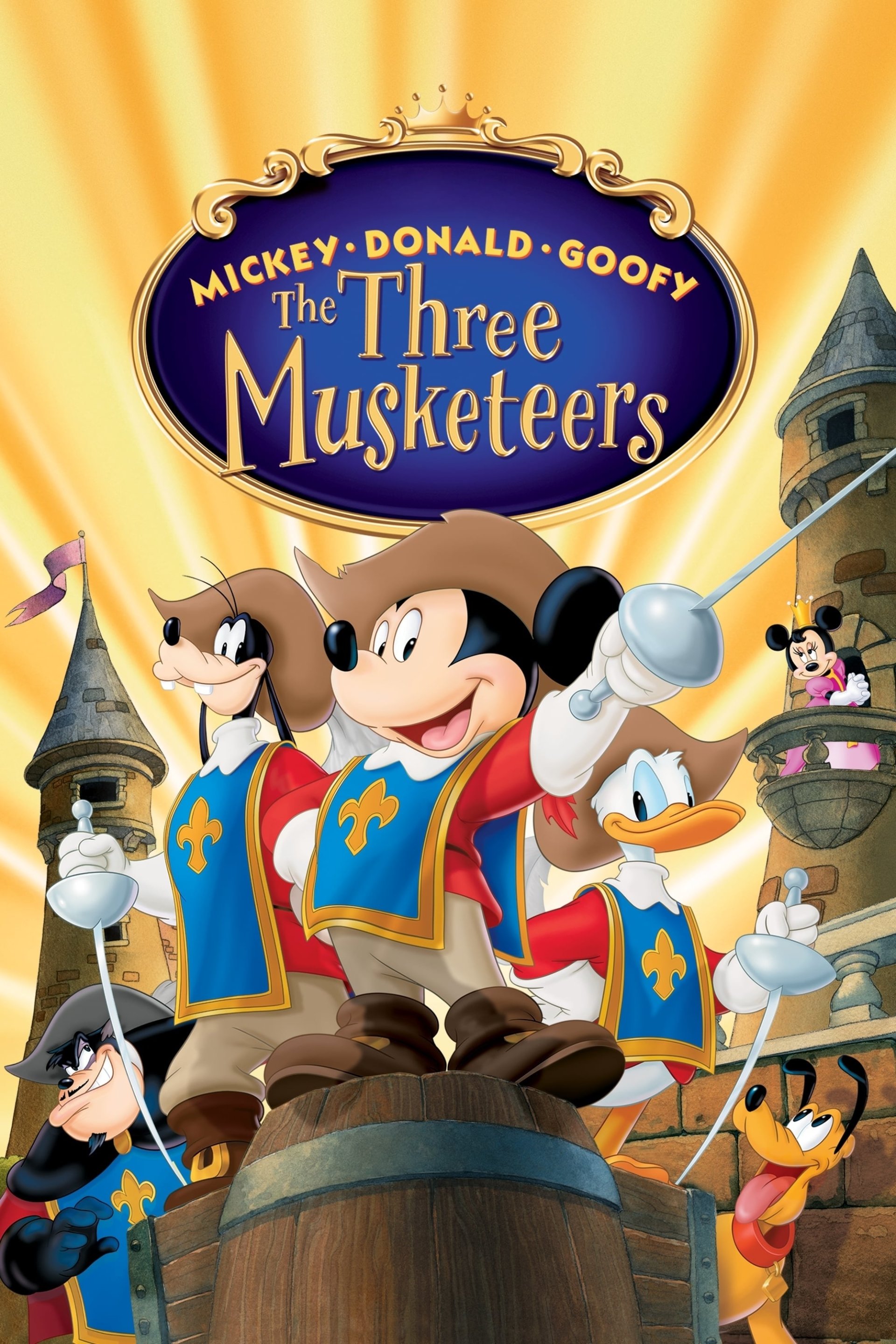 Mickey Donald Goofy The Three Musketeers Desktop Wallpapers Phone Wallpaper Pfp S 