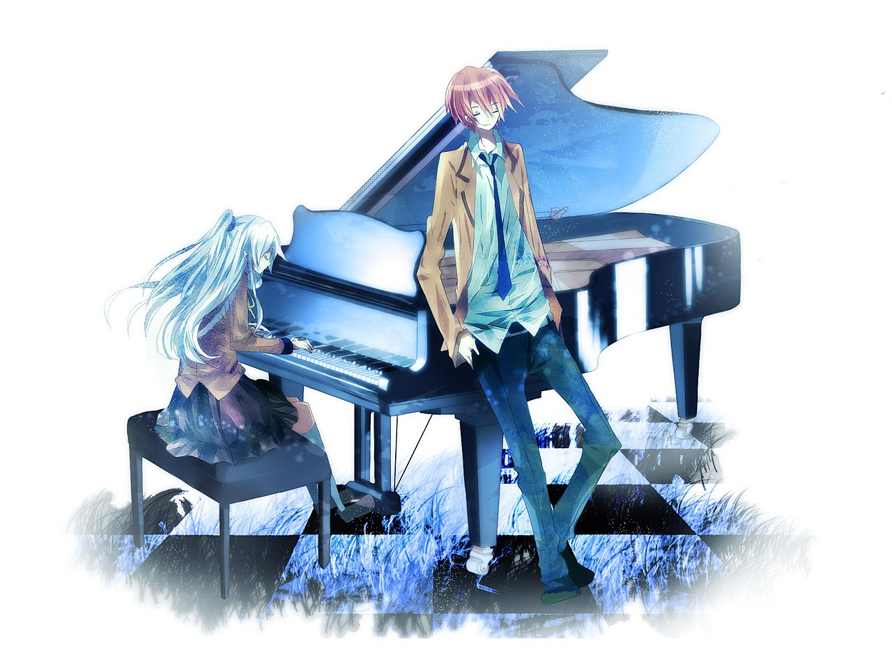 Yuzuru Otonashi Kanade Tachibana Anime Angel Beats! Image