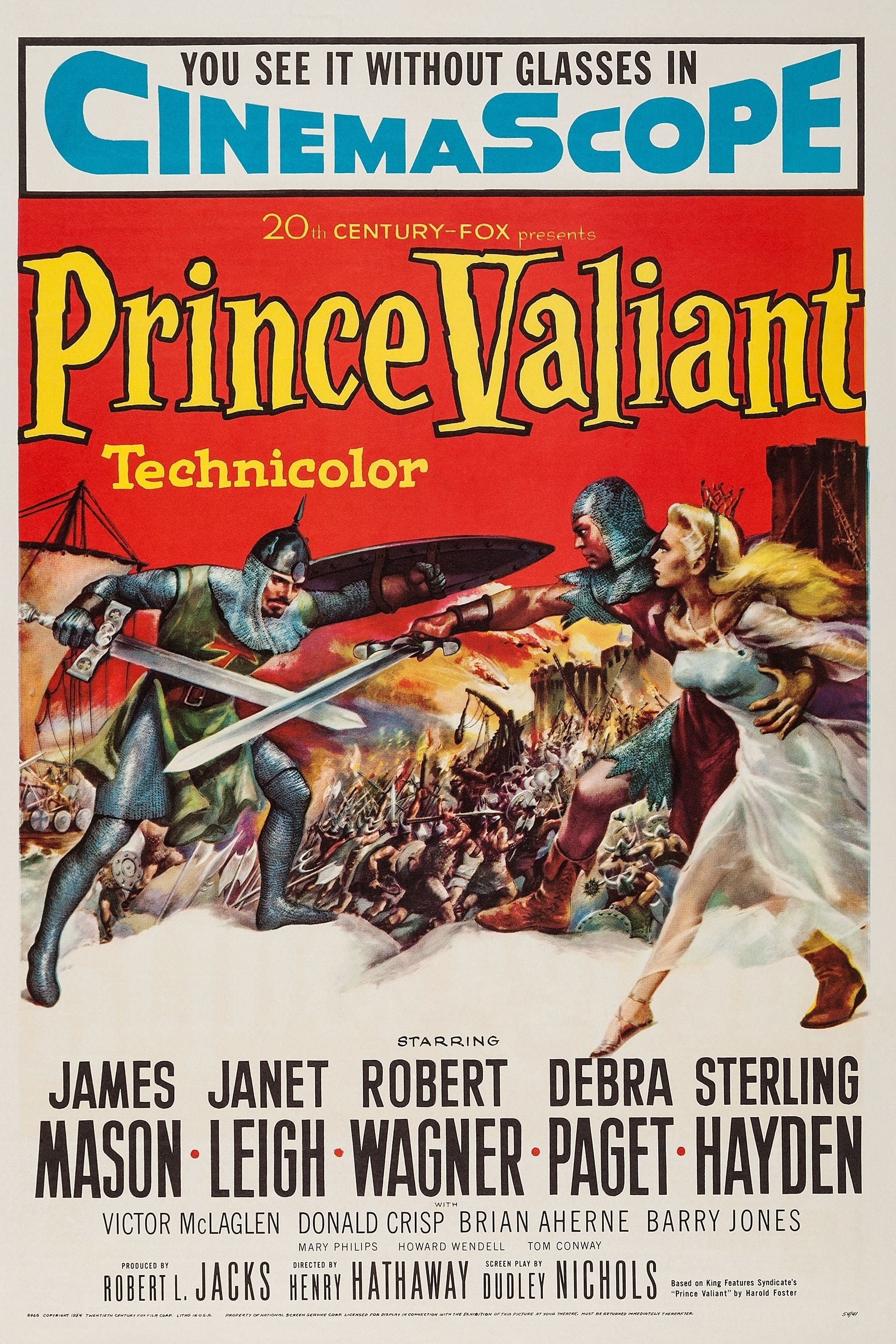 Prince Valiant (1954) - Desktop Wallpapers, Phone Wallpaper, PFP, Gifs ...
