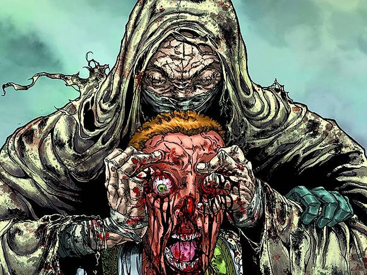 Comic stitched Image