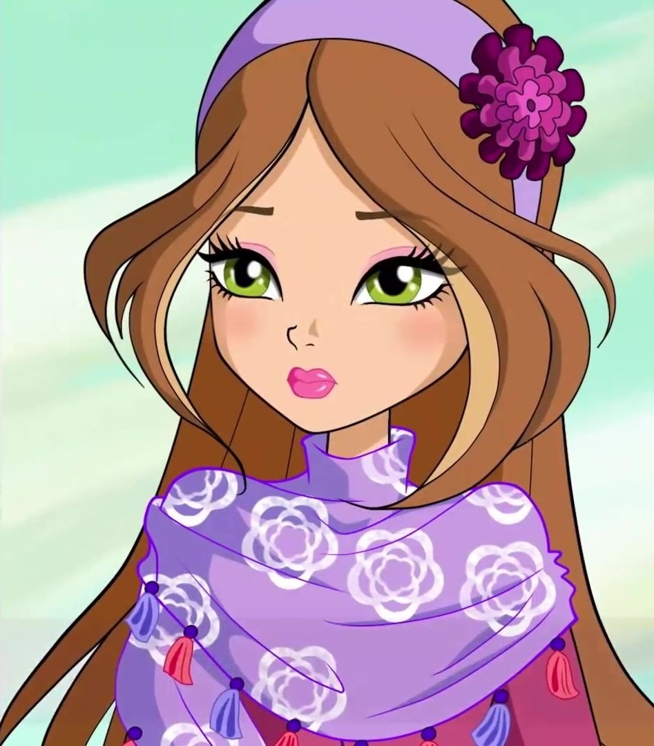 brown hair green eyes Flora (Winx Club) TV Show Winx Club Image