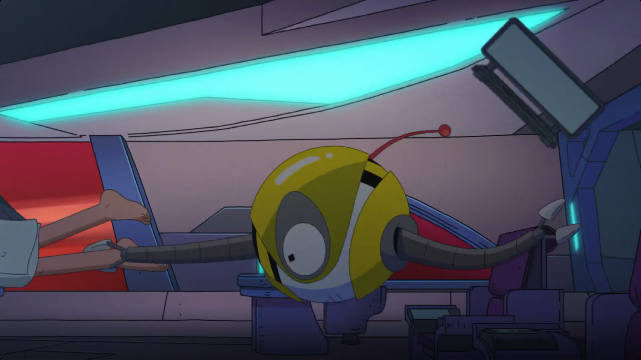 robot feet KVN (Final Space) Gary Goodspeed TV Show Final Space Image