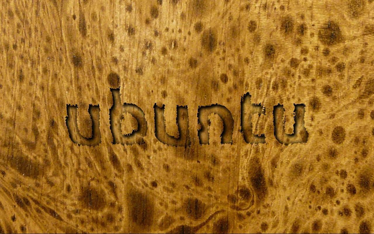 ubuntu wood by shaymac