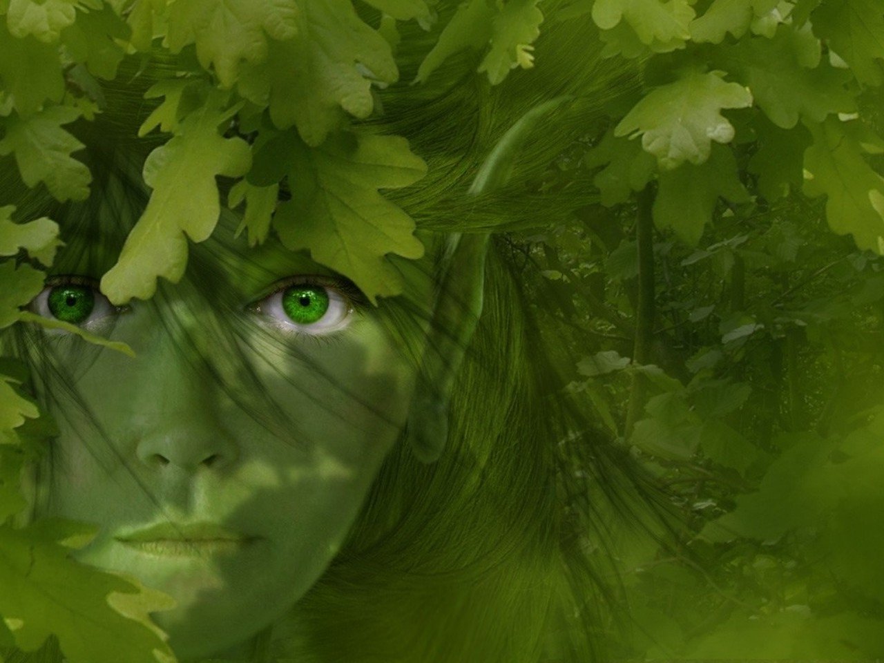 Green Eyes - Image Abyss.