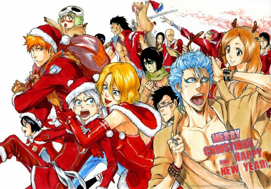 Holiday Cheer in Bleach: A Festive Anime Celebration!