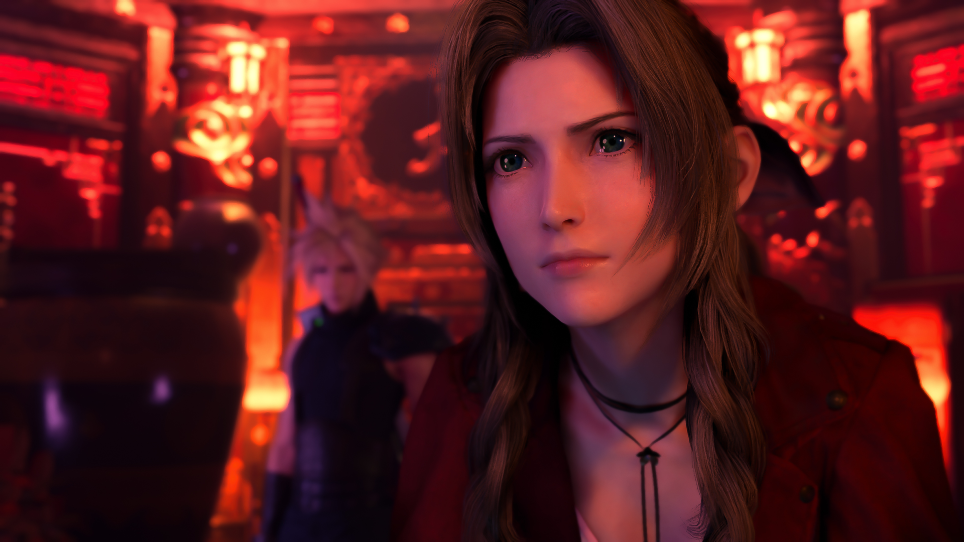 Aerith Gainsborough Final Fantasy video game Final Fantasy VII Remake Image