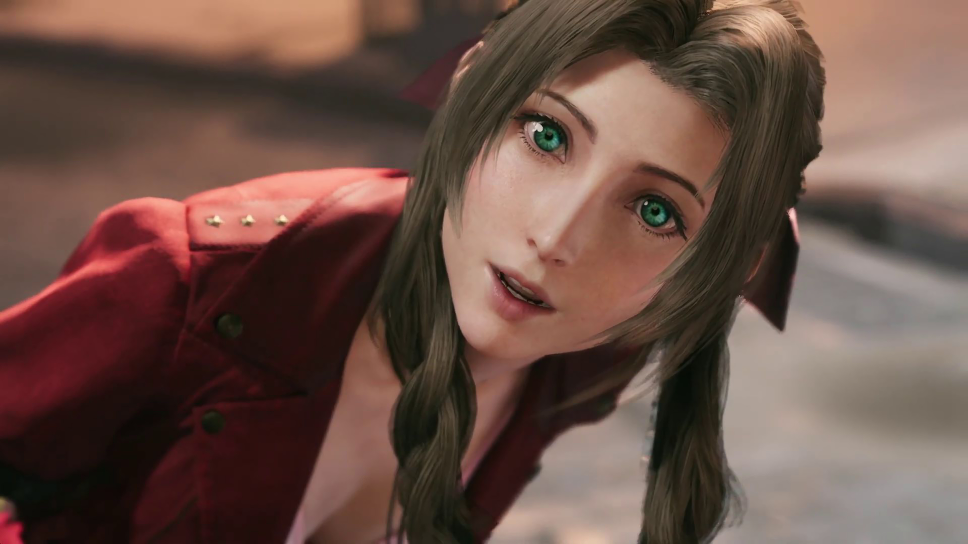 Aerith Gainsborough video game Final Fantasy VII Remake Image