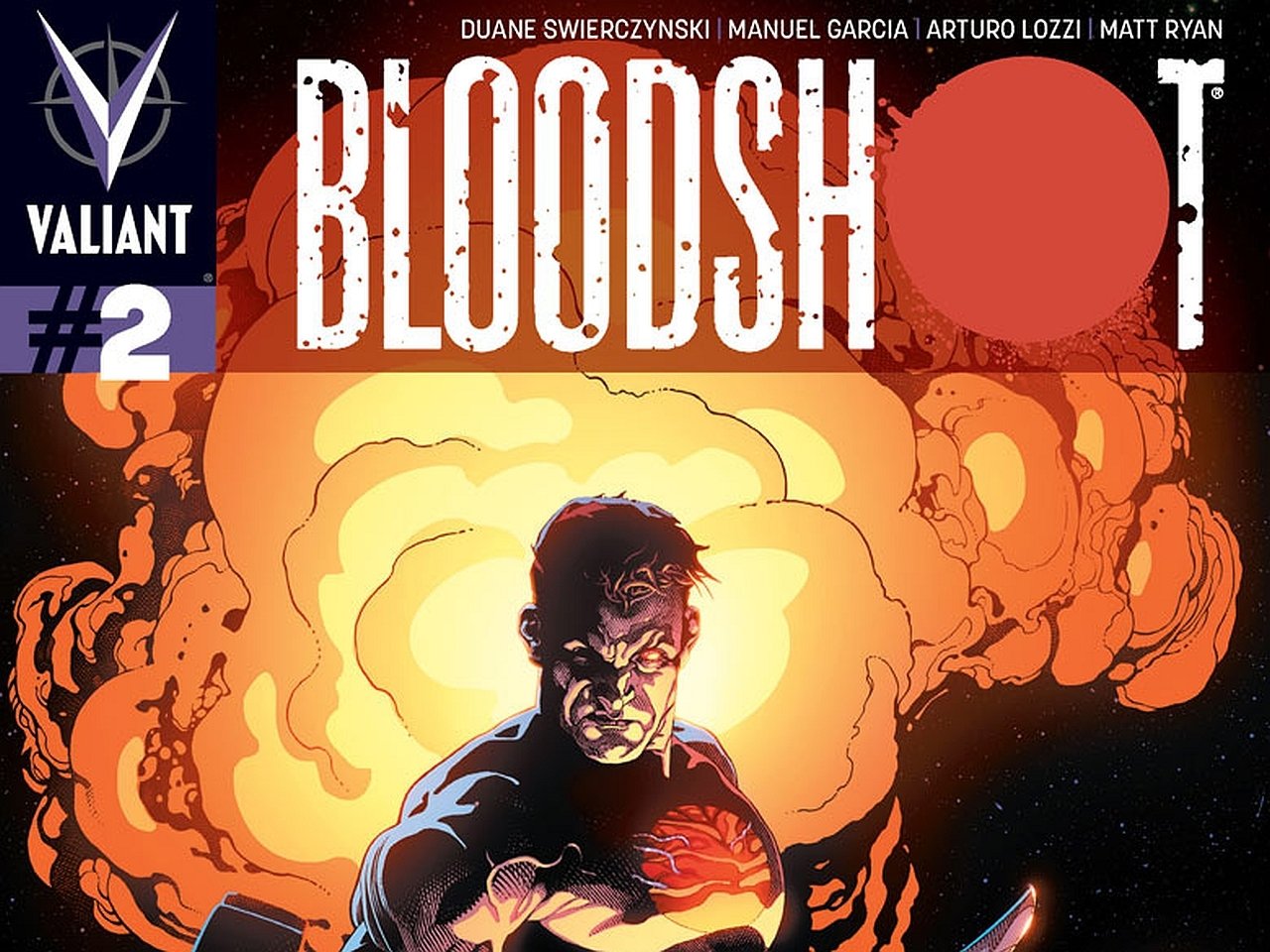 Bloodshot Comic Image