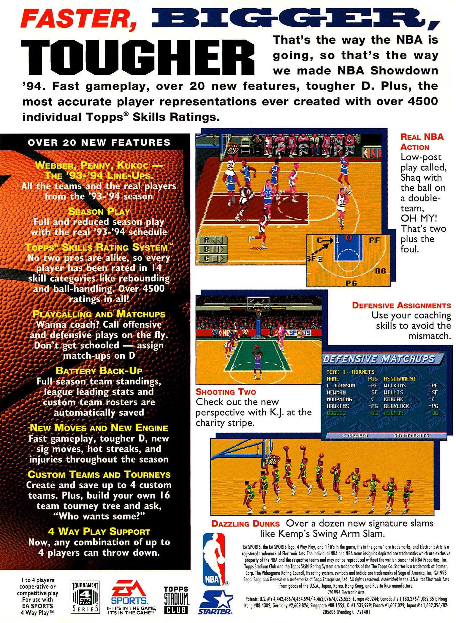 video game NBA Showdown '94 Image