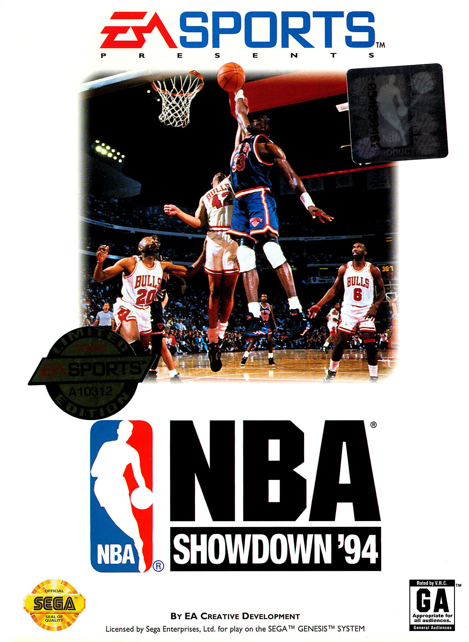 video game NBA Showdown '94 Image