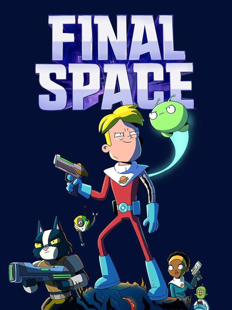 logo gun Tribore (Final Space) KVN (Final Space) Mooncake (Final Space) Quinn Airgon Avocato (Final Space) Gary Goodspeed TV Show Final Space Image