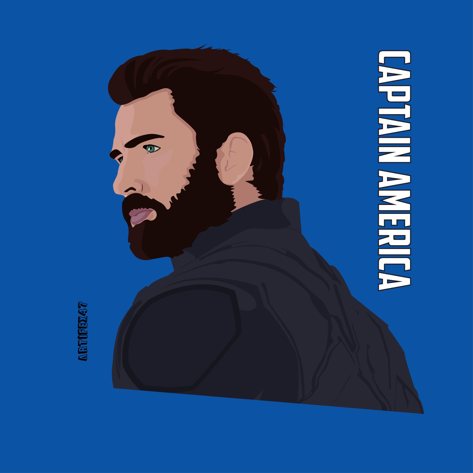  Captain America Digital Art