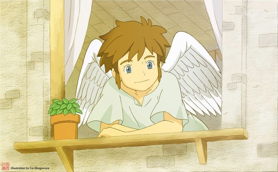 brown hair wings angel blue eyes pajamas Pit (Kid Icarus) video game Kid Icarus Image