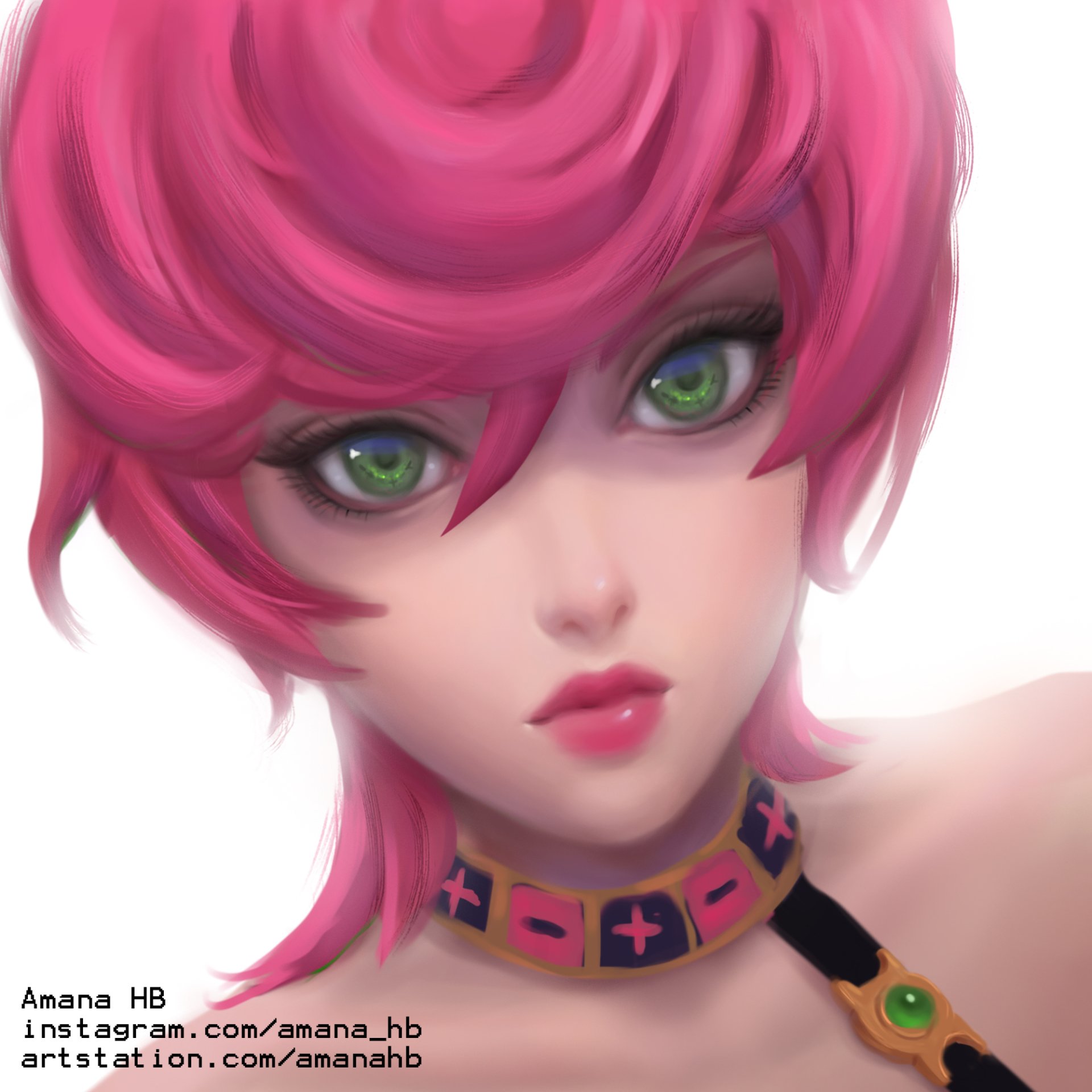 Trish Una fanart by Amana_HB