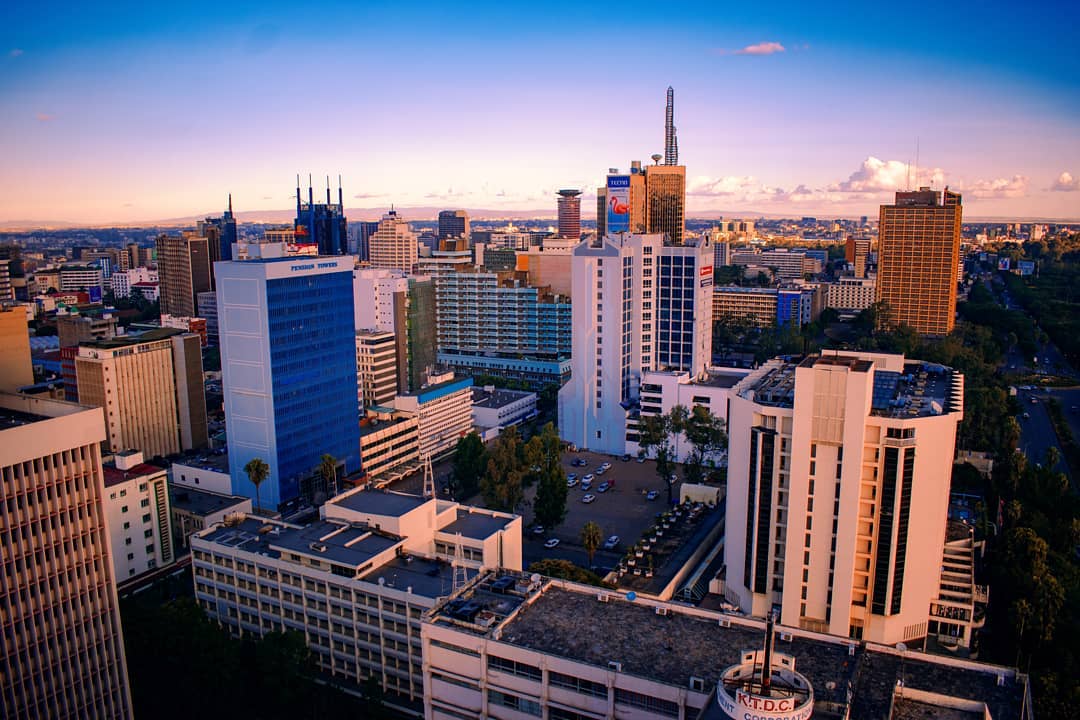 Nairobi CBD Africa Kenya