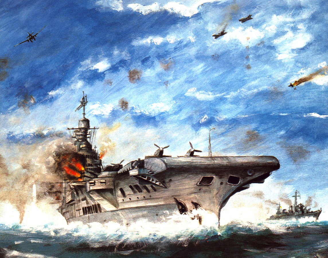 HMS Victorious (R38) Picture