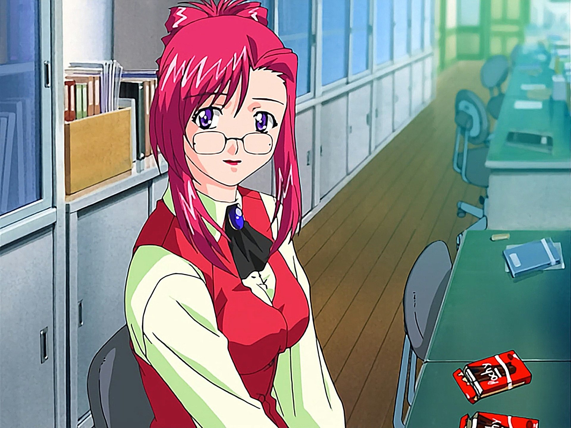 Mizuho Kazami Anime Onegai Teacher Image