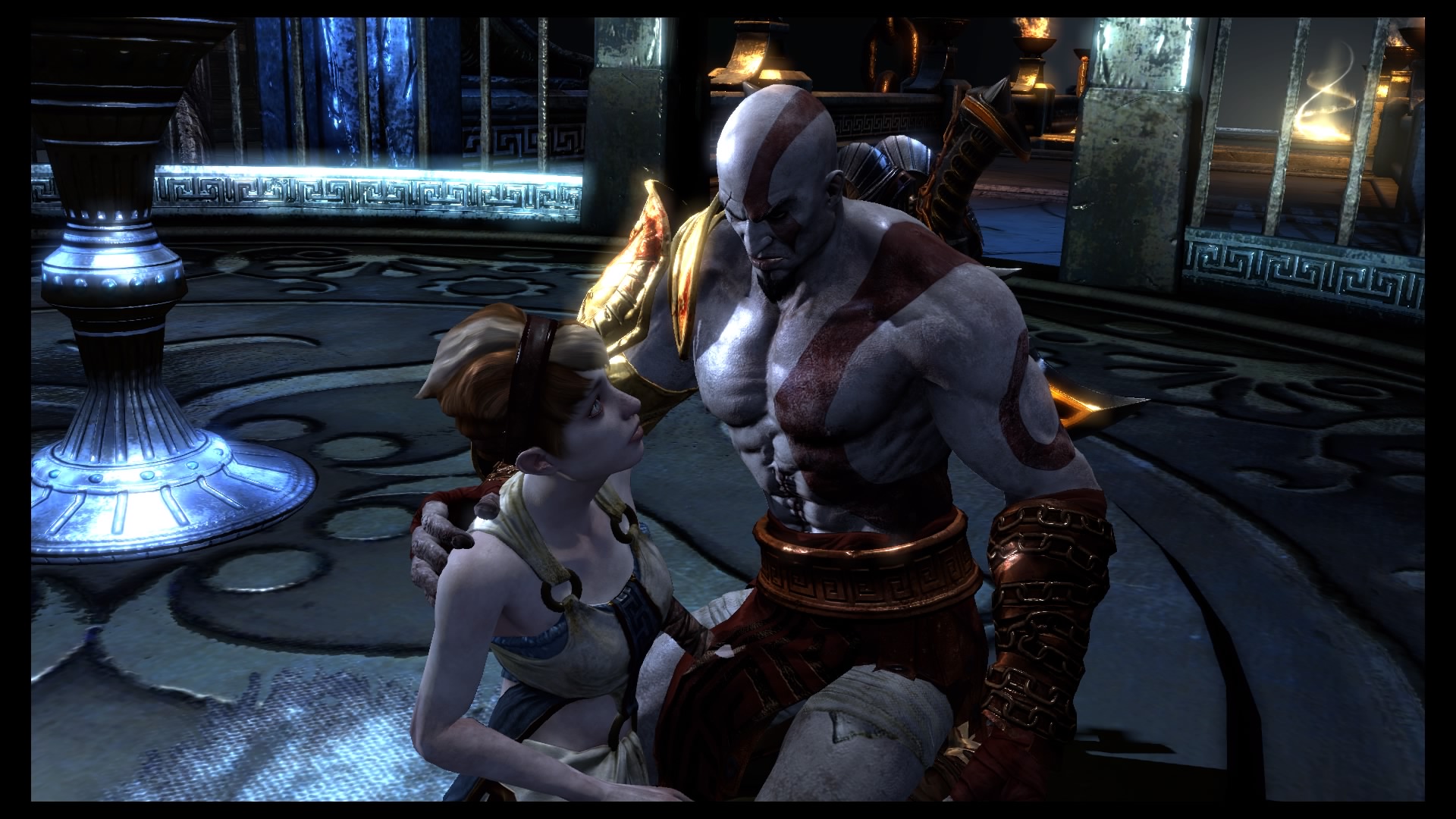 Pandora Meets Kratos by pranavsaiyan