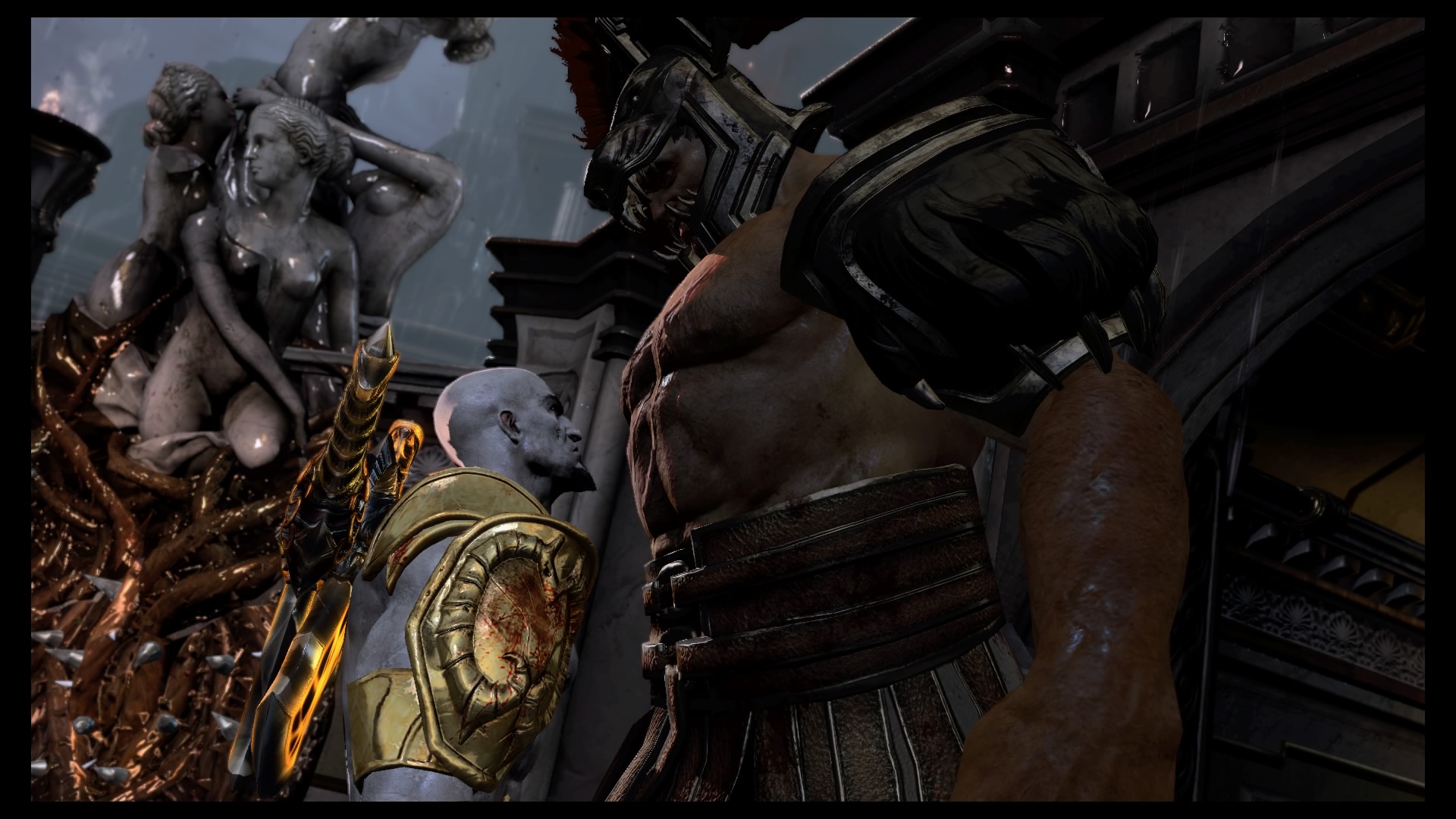 Kratos vs Hercules by pranavsaiyan