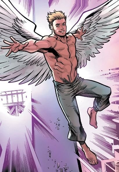 barefoot X-Men blonde mutant wings Angel (Marvel Comics) Warren Worthington III Comic Astonishing X-Men Image