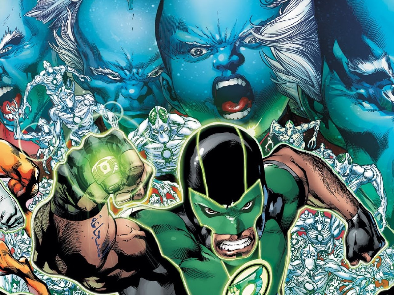 Simon Baz Comic Green Lantern Image