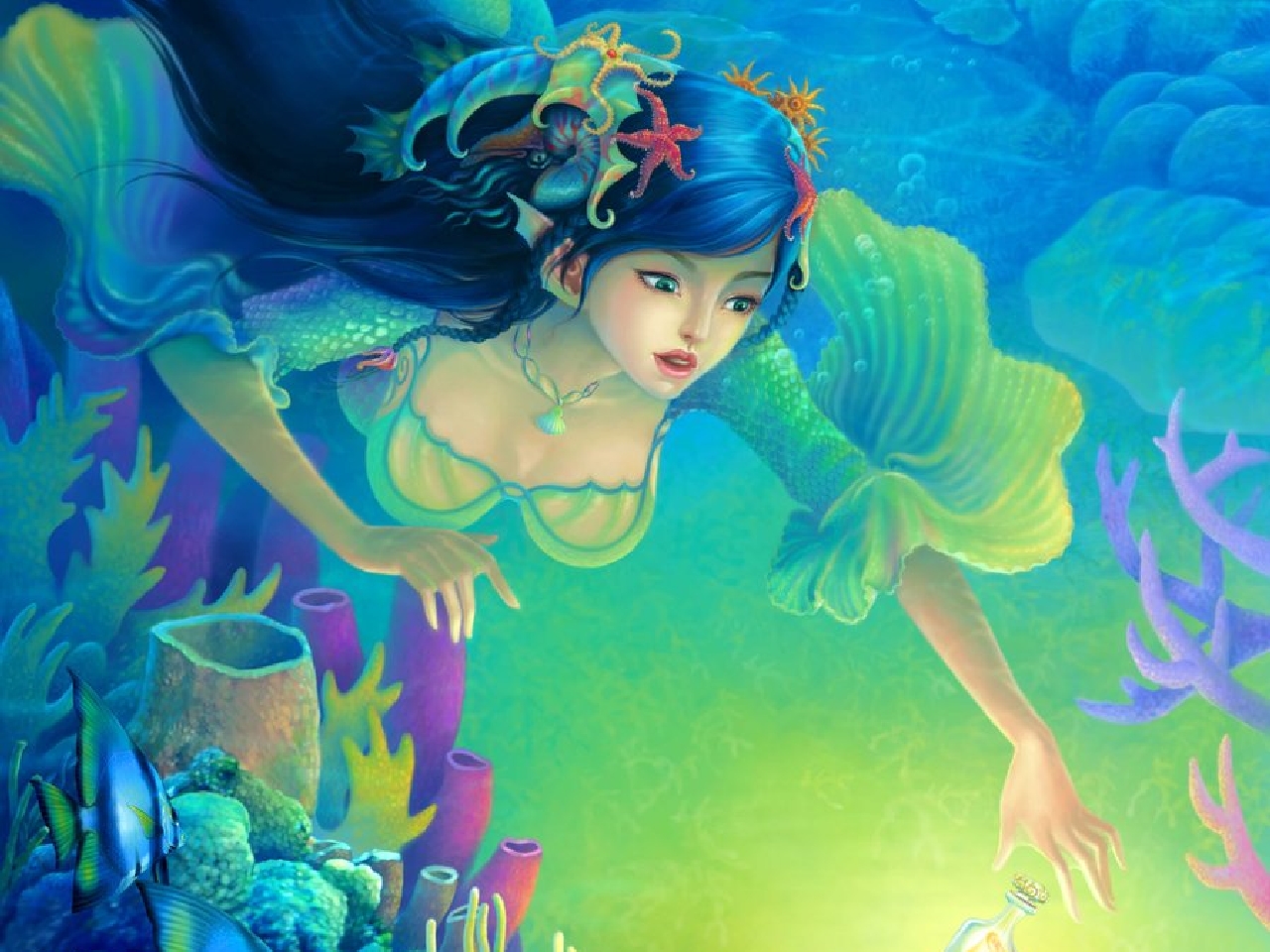 Fantasy Mermaid Picture by Sutat Palama