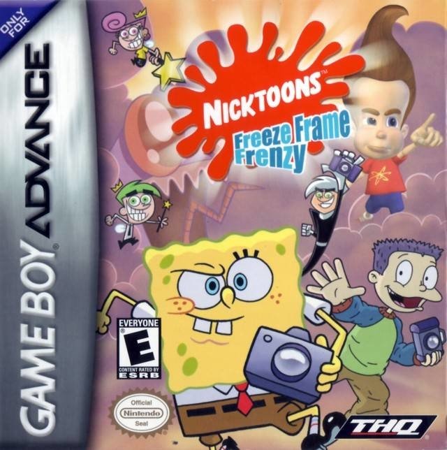 video game Nicktoons: Freeze Frame Frenzy Image