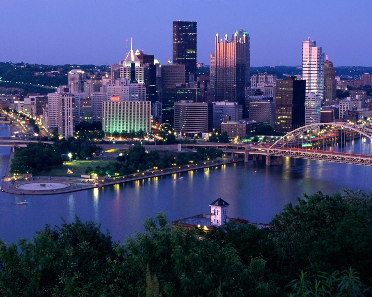 man made Pittsburgh Image