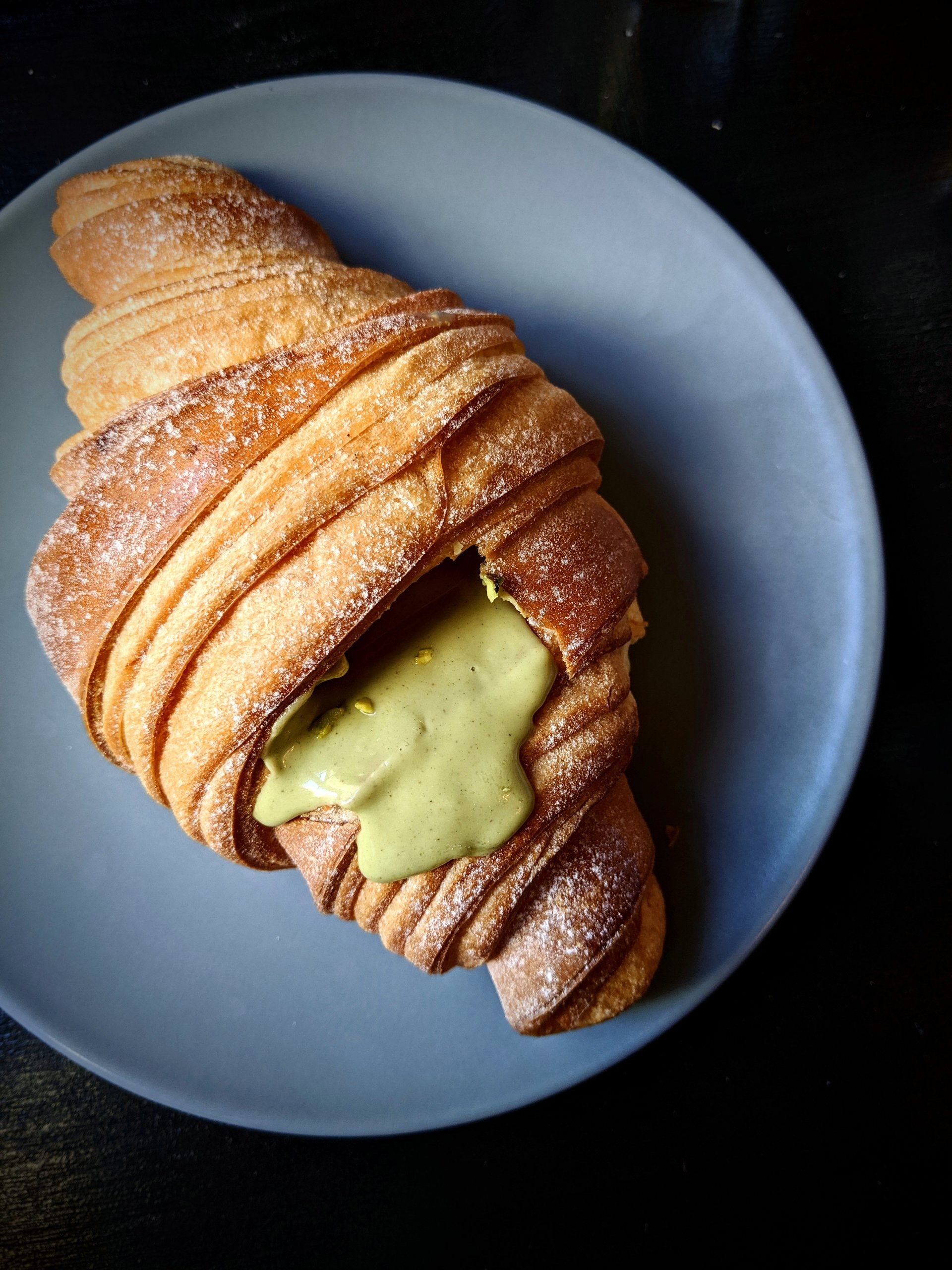  Pistachio croissant by Jakub Kapusnak