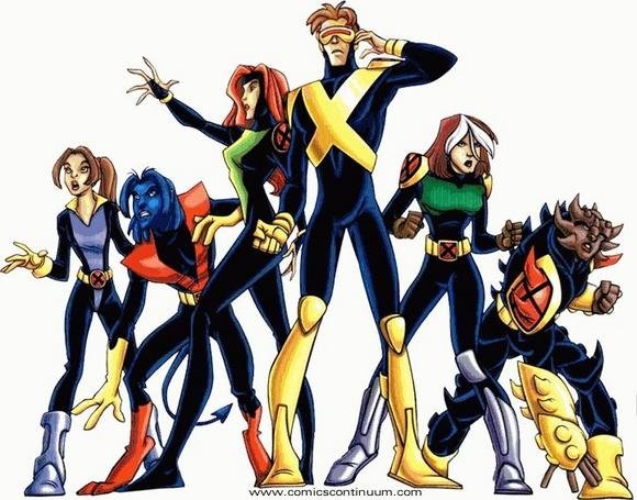 Rogue (Marvel Comics) X-Men Spyke (Marvel Comics) Kitty Pryde Nightcrawler (Marvel Comics) Cyclops (Marvel Comics) Jean Grey TV Show X-men: Evolution Image
