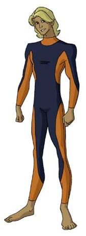blonde barefoot mutant Alex Summers TV Show X-men: Evolution Image