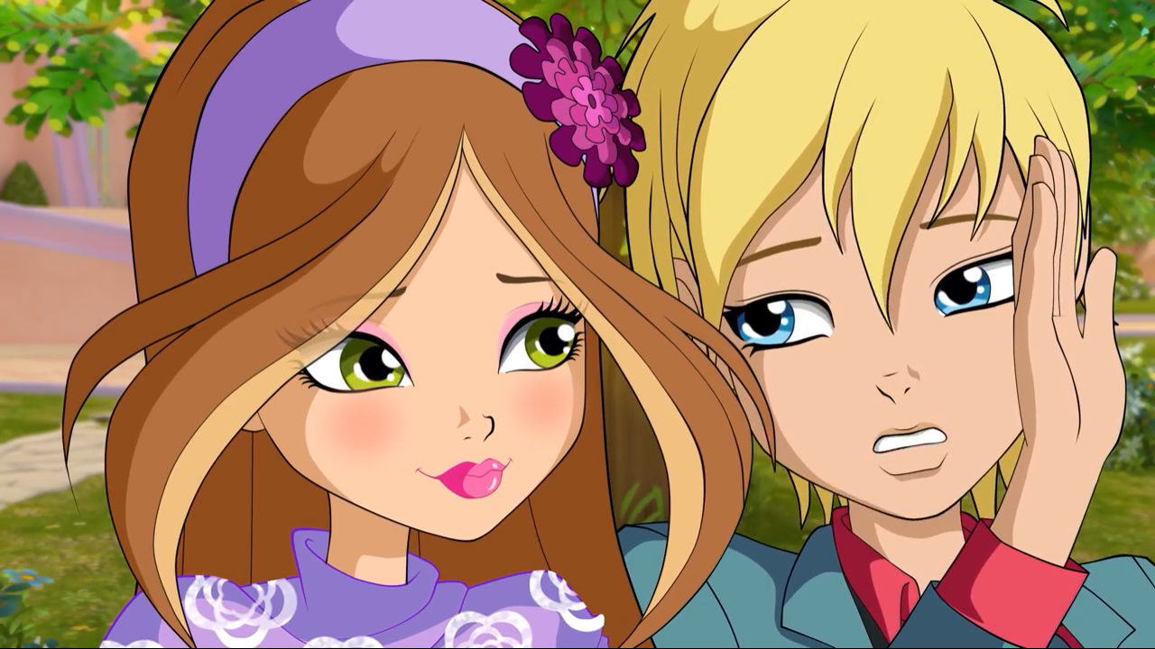 green eyes blonde Sky (Winx Club) Flora (Winx Club) TV Show Winx Club Image