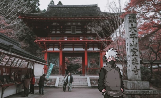  Kakashi in Temple