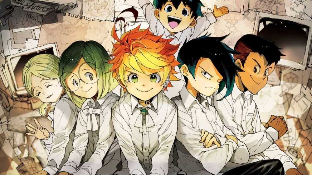 Emma (The Promised Neverland) Ray (The Promised Neverland) Anime The Promised Neverland Image