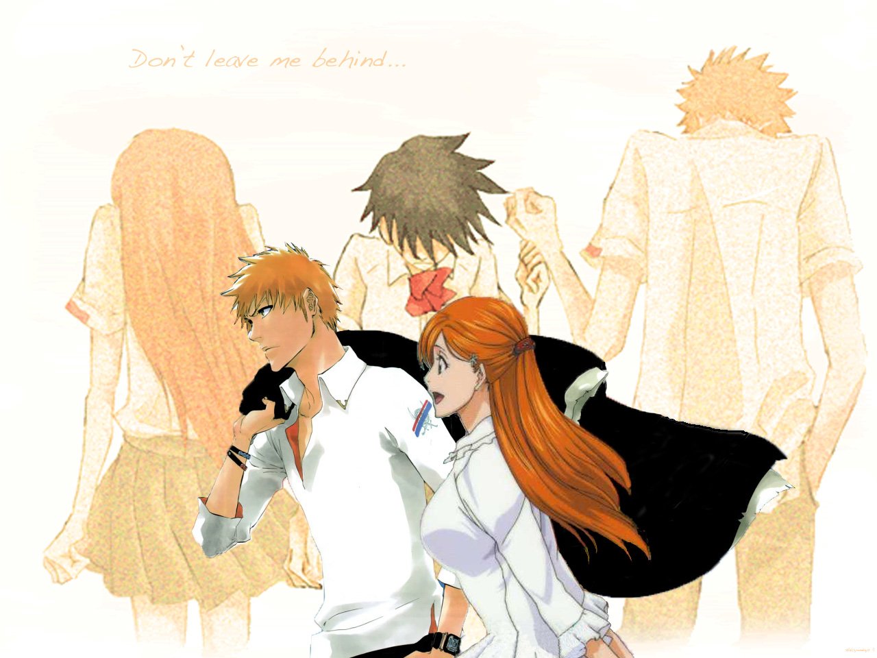 Anime Bleach Ichigo Kurosaki Orihime Inoue Tatsuki Arisawa Image. 