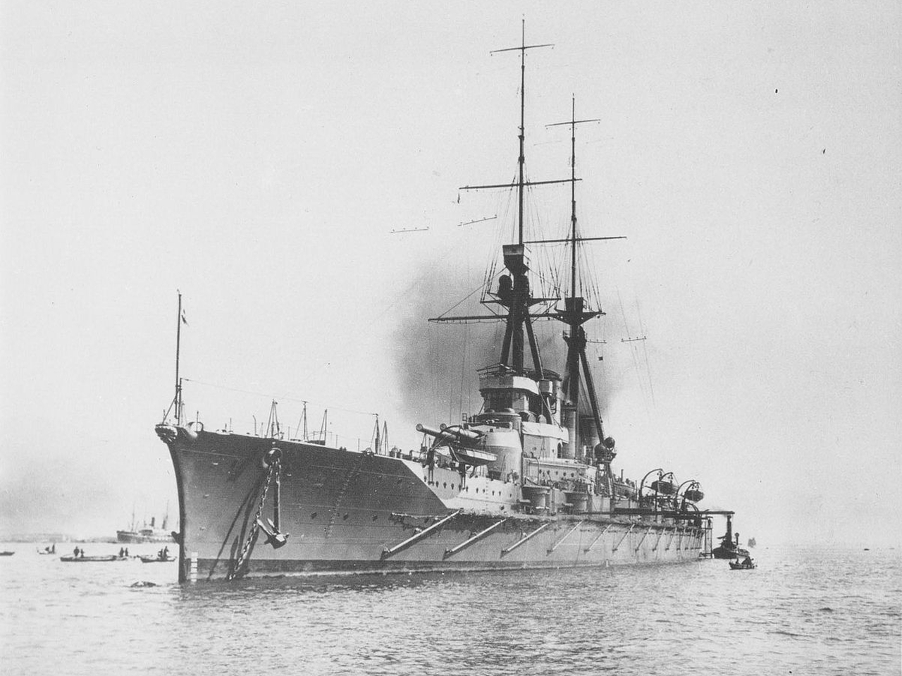 Japanese battleship Haruna Picture