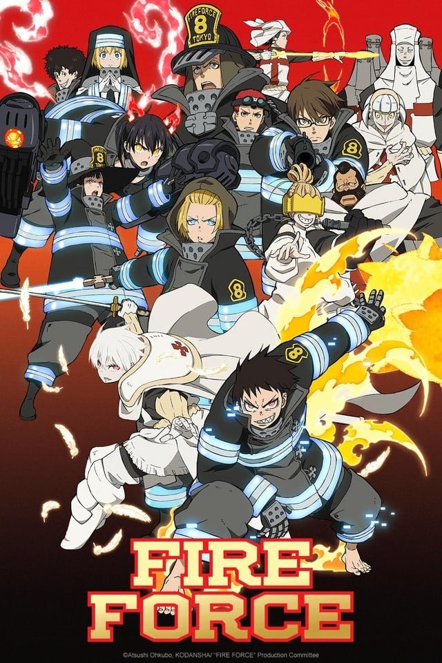 Fire Force Tv Show Poster - Id: 367312 - Image Abyss