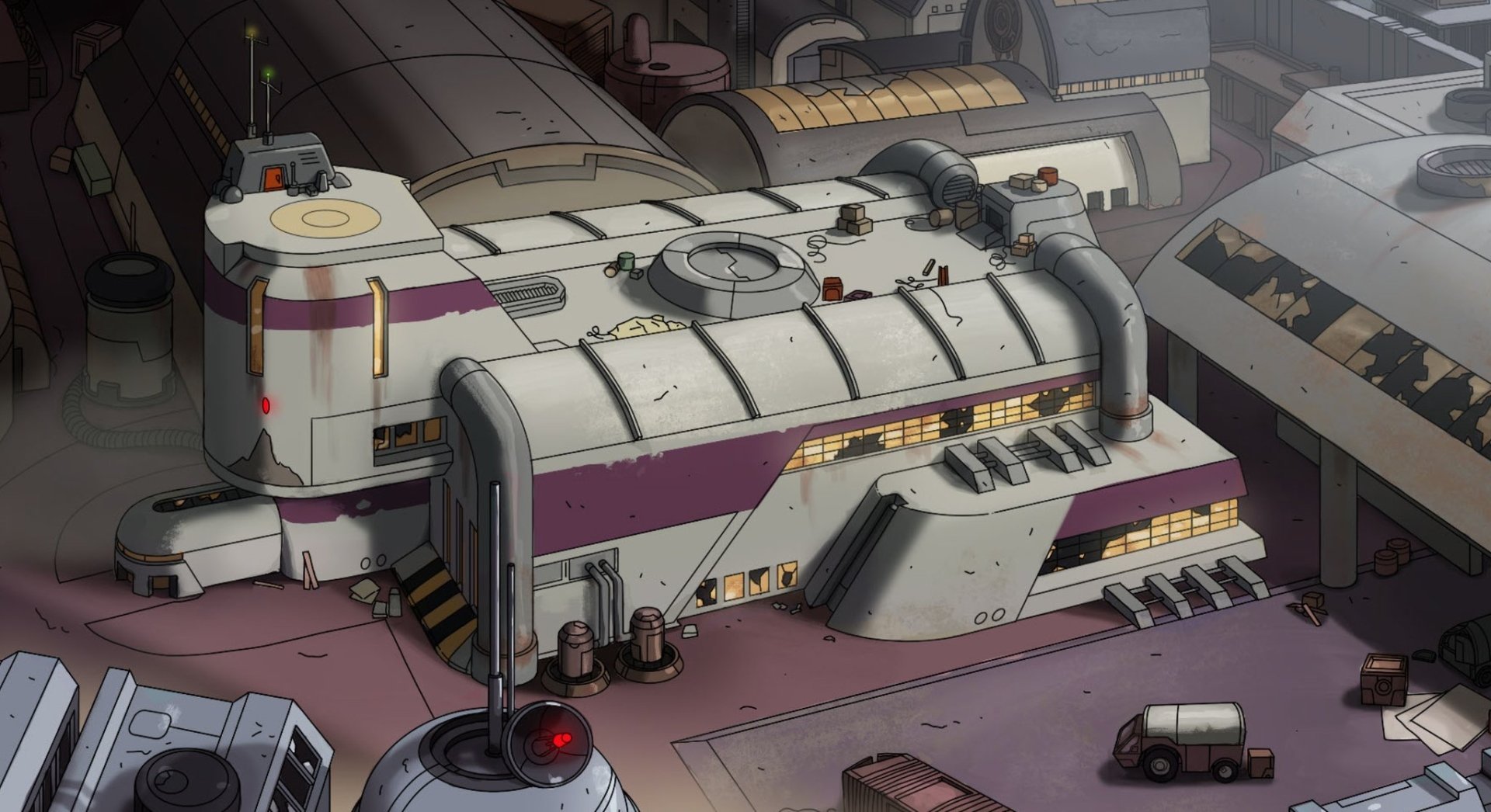 concept art TV Show Final Space Image