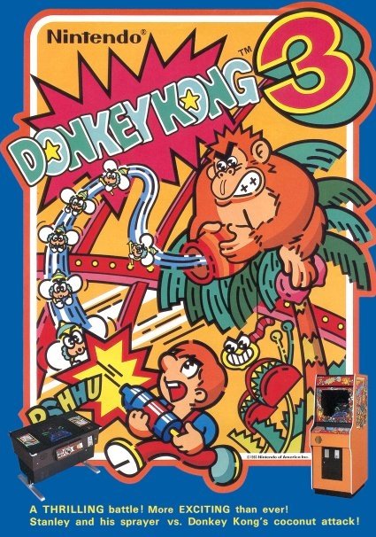 video game donkey kong 3 Image