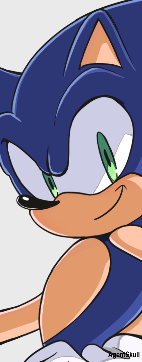 green eyes smile video game Sonic the Hedgehog Image
