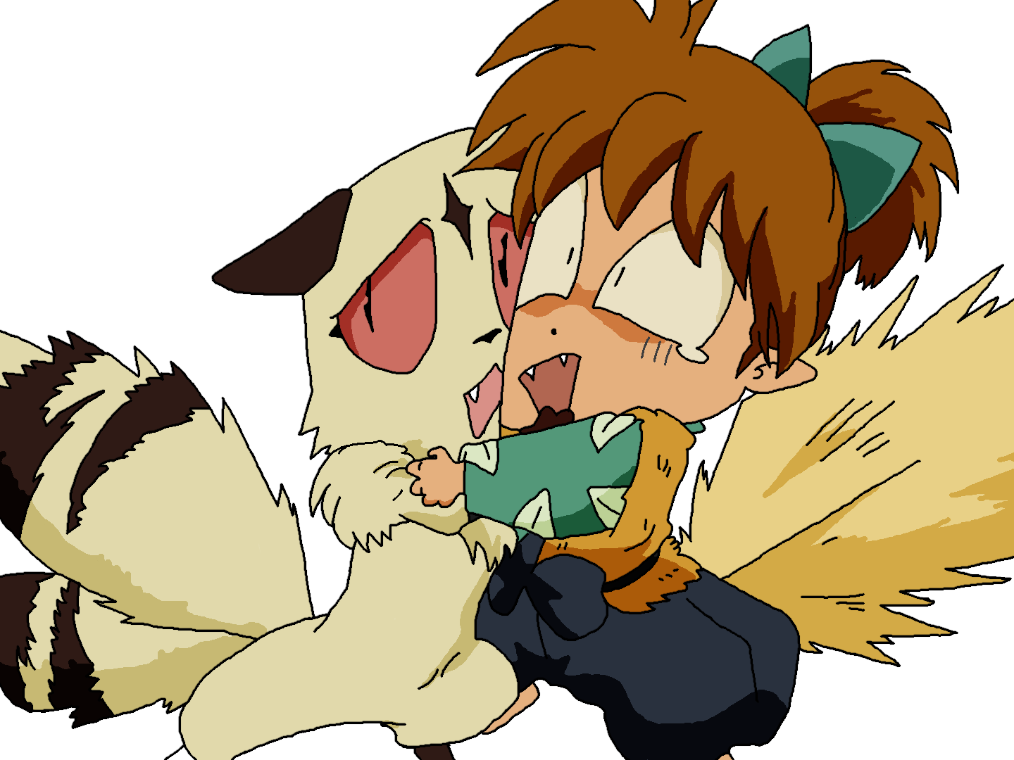  Kirara &amp; Shippō - Render