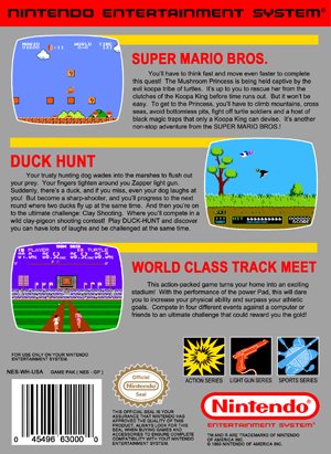 video game Super Mario Bros. - Duck Hunt - World Class Track Meet Image