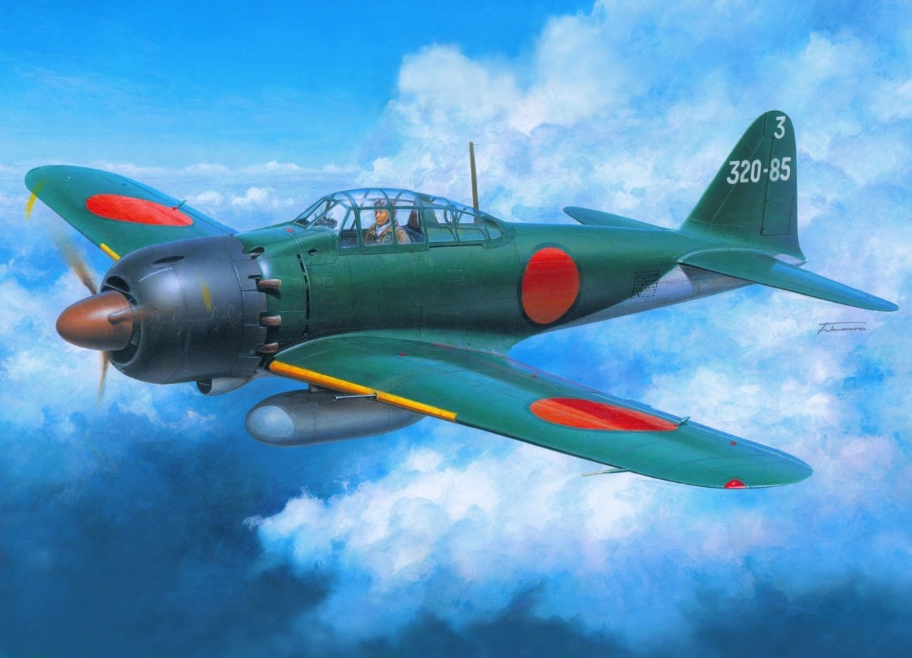 mitsubishi a6m zero model kit