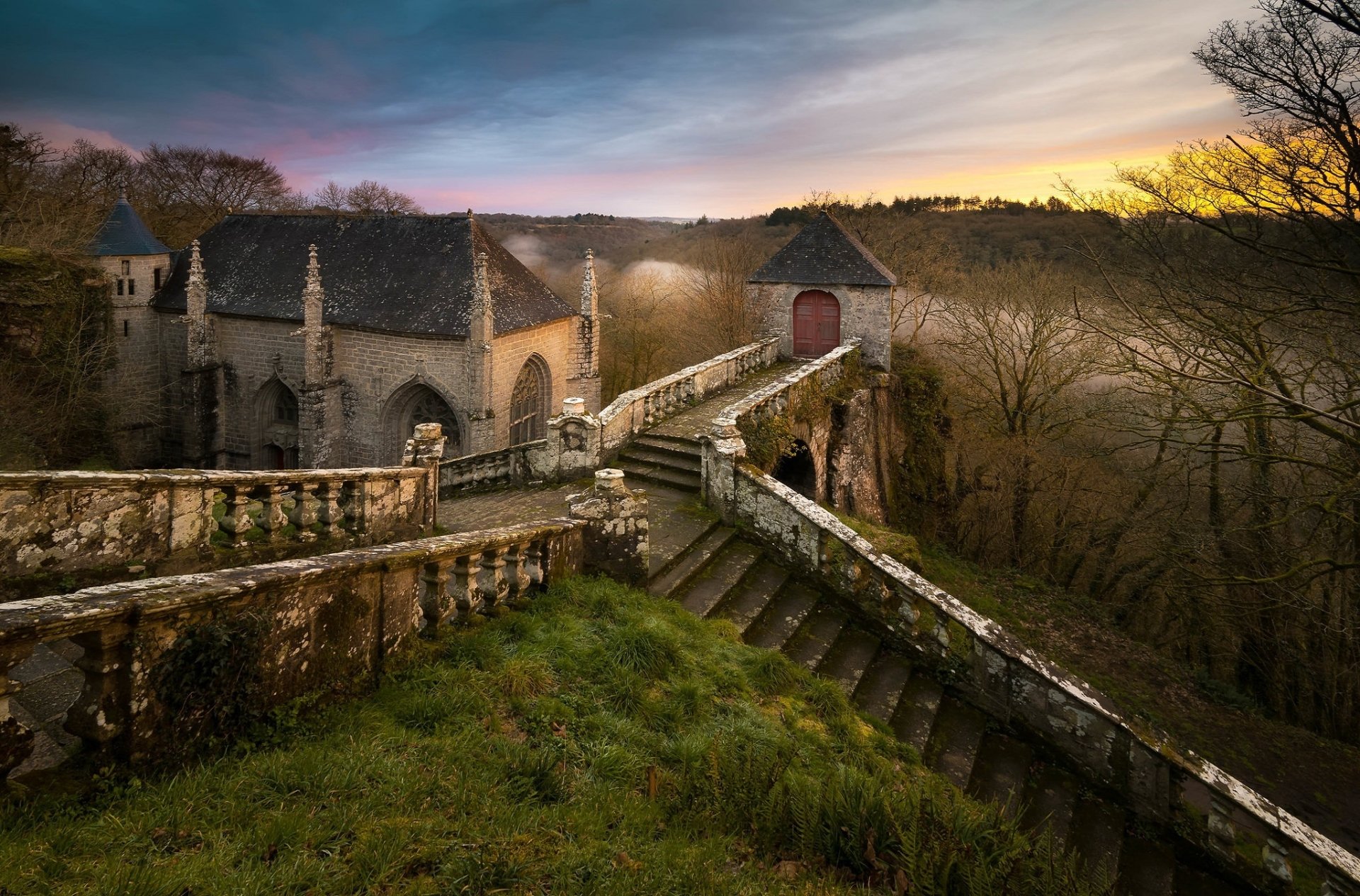 architecture France religious chapel Image