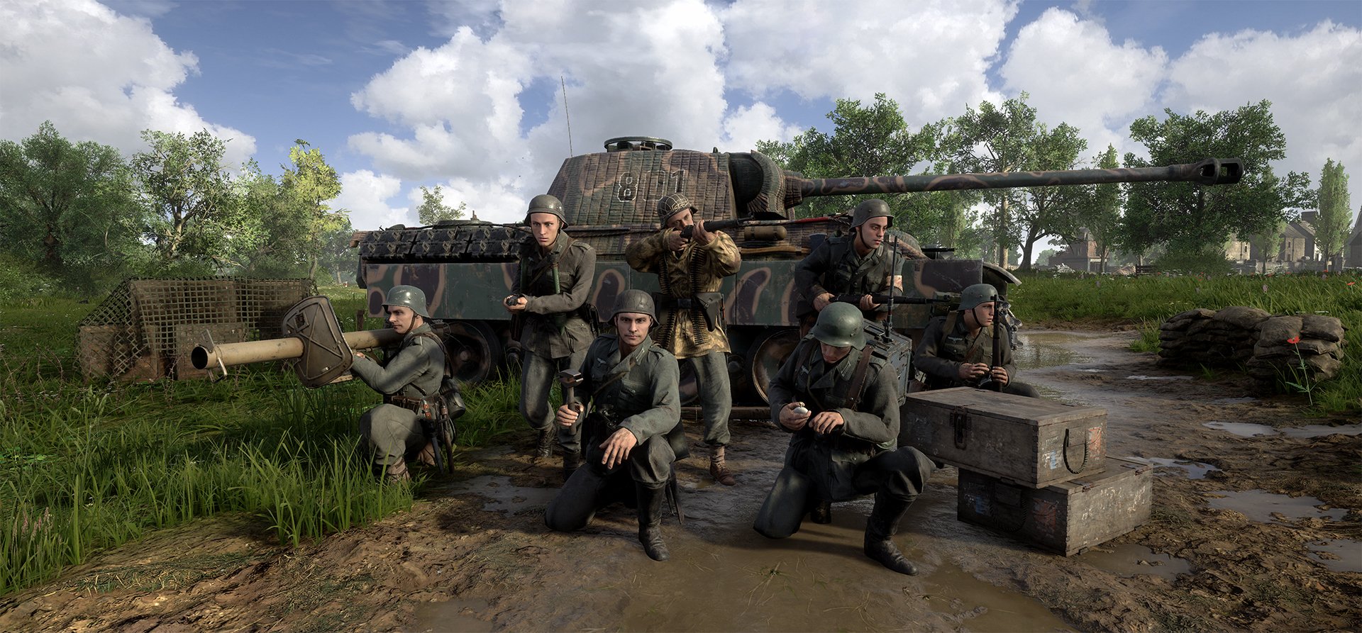 video game Hell Let Loose military soldier tank Image
