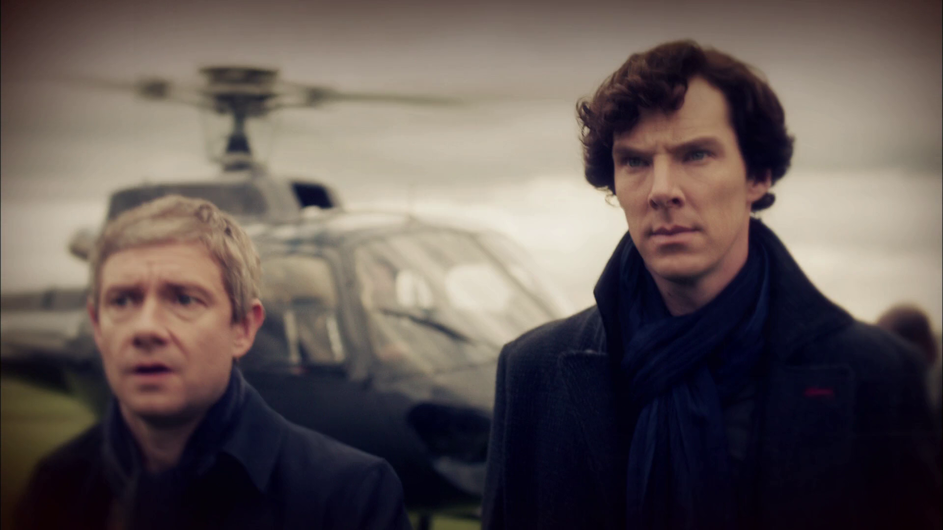 John H. Watson Martin Freeman Benedict Cumberbatch Sherlock Holmes TV Show Sherlock (TV series) Image