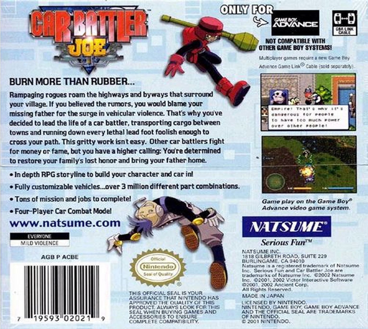 video game Car Battler Joe Image