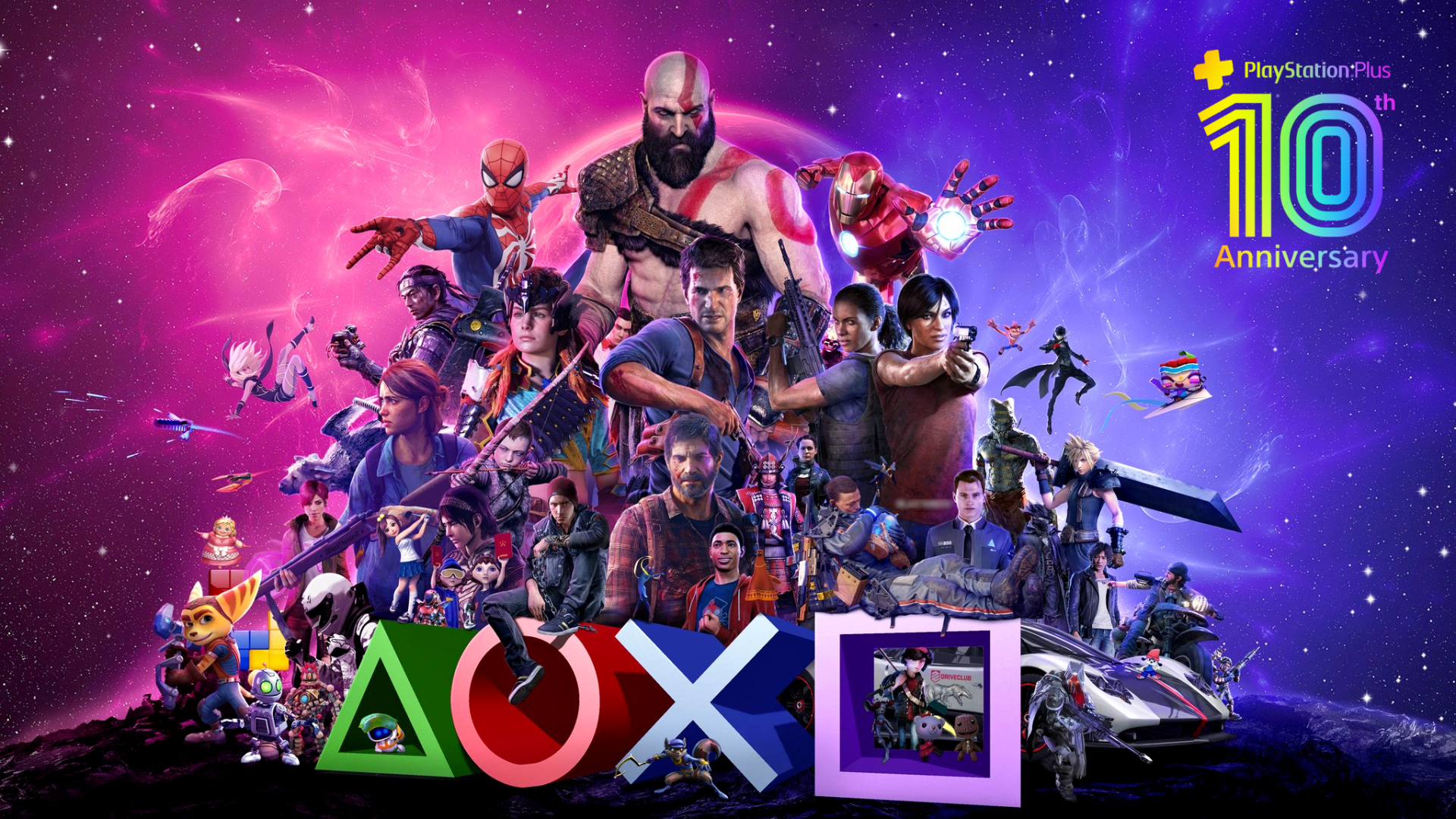  Playstation universe by OBLACKTHUNDERO